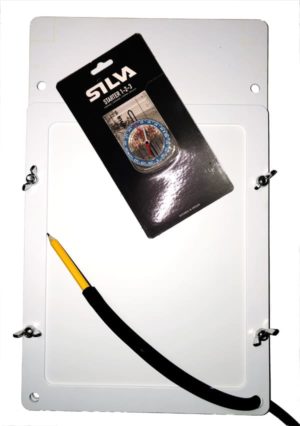 Reef Check Kelp Forest Monitoring Slate with Compass (Bundle)