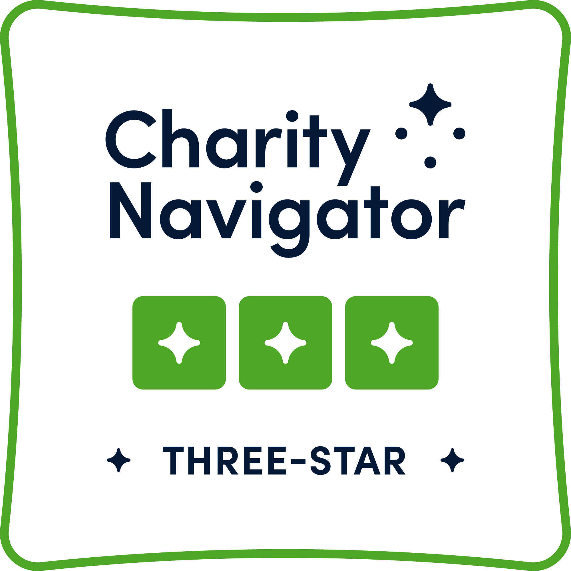 Charity Navigator Three-Star Rating